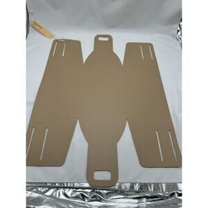 Esselle Vegan Leather Foldable Basket, Beige, Set of 4 NWT